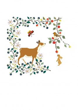 Couv Automne biche et lapin 